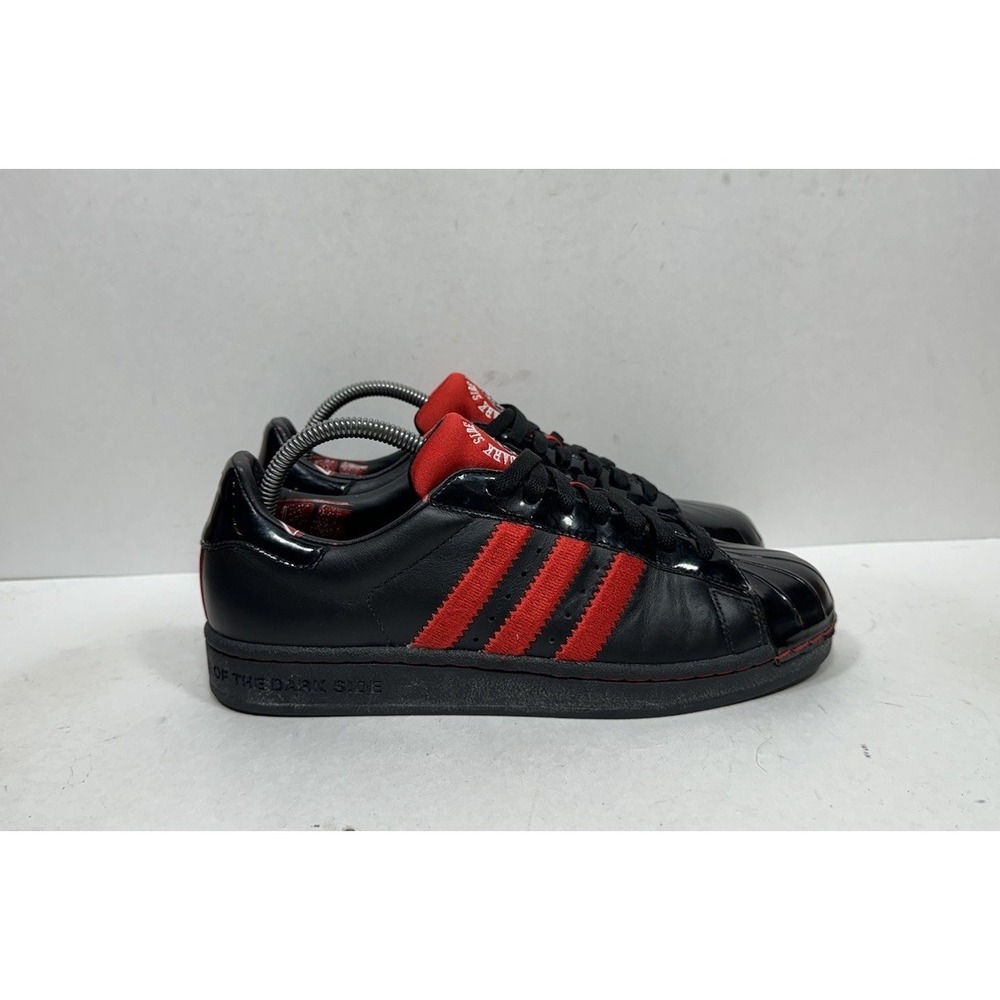 Adidas Superstar Star Wars Dark Imperials Men's Size 7.5 Black Red Shoes G12435